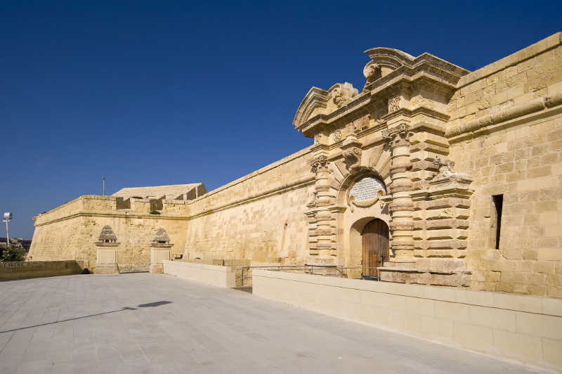 Presentation on the architectural legacy of Grandmaster de Vilhena at Fort Manoel